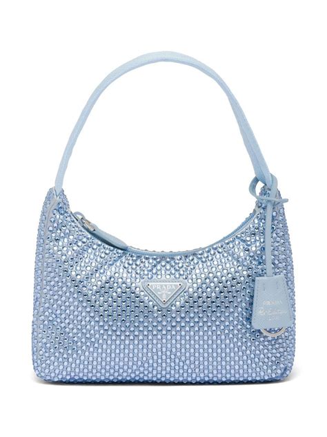 prada crystal mini bag|prada crystal embellished bag.